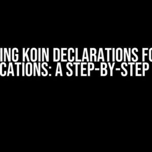 Replacing Koin Declarations for Ktor Applications: A Step-by-Step Guide